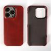 Business Genuine Leather Phone Case For Iphone 16 Pro Max 15Pro Aesthetic Vintage Back Cover For Iphone 13Pro 12Pro 11 14Pro 12