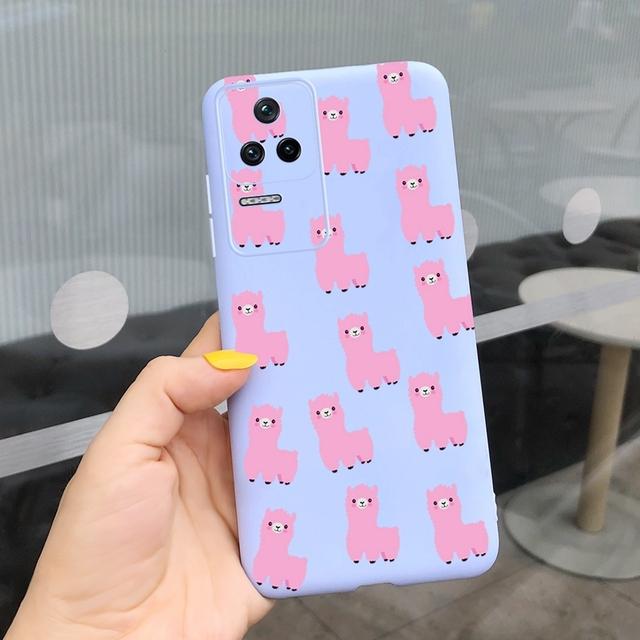 Per Xiaomi Poco F4 Custodia Cute Alien Cartoon Cover morbida in silicone TPU Custodia per telefono per Xiaomi Poco F4 GT PocoF4 Capa antiurto Coque