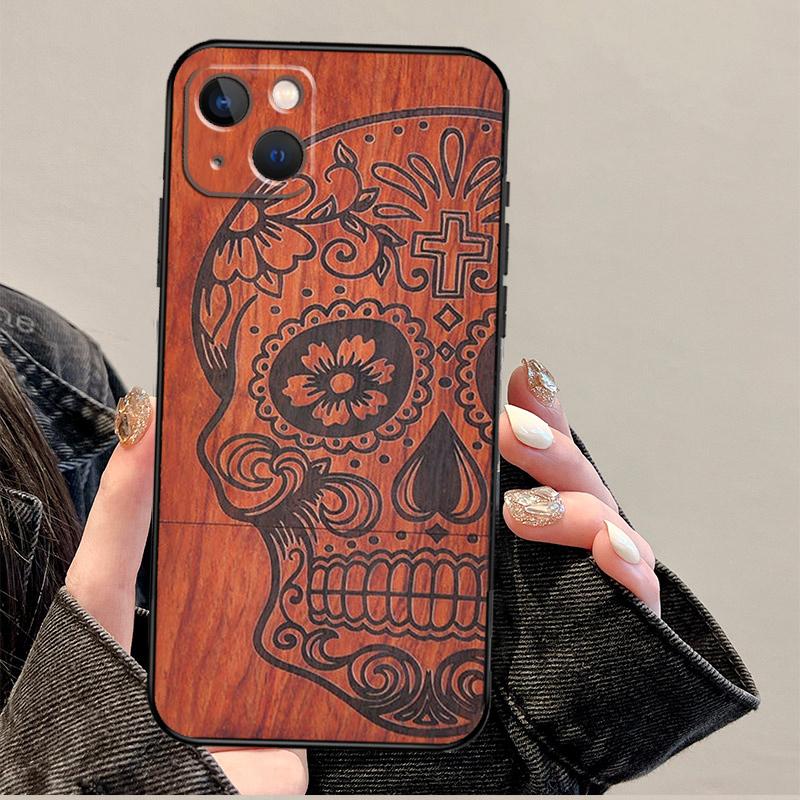 

Natural Bamboo Wood Pattern Print Phone Case For iPhone 17 Pro Max 14 13 12 11 15 16 Pro Max mini 16 Plus 16e 17 Air Cover iPhone 13Pro MAX