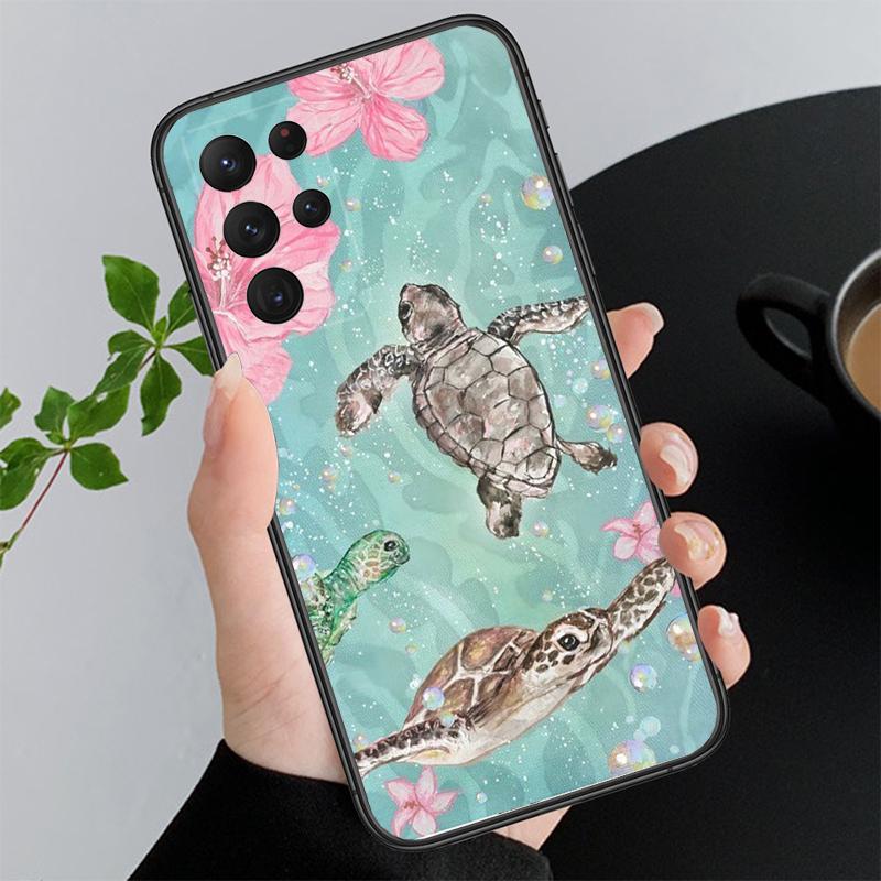 

Sea Turtles Funda Phone Case For Samsung Galaxy S25 S24 S23 S22 S21 Ultra S24 S23 S22 S21 S25 Plus S24 S20 FE S23Ultra
