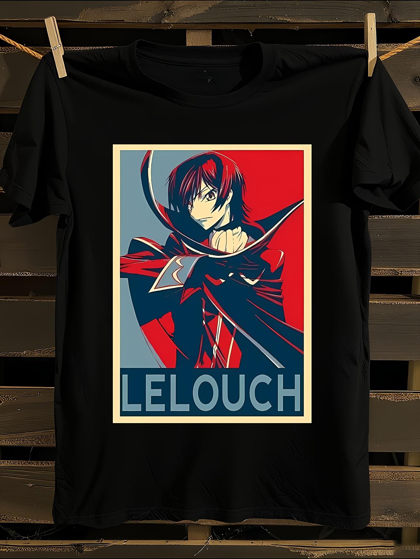 Code Geass Lelouch Anime T-shirt S