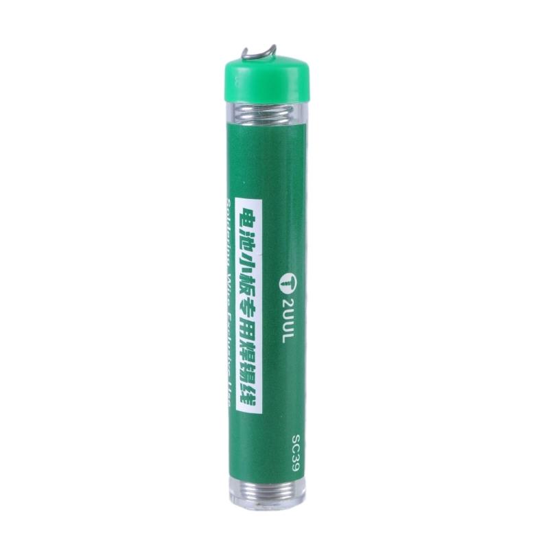 

Soldering Tin Wire for Battery Metal Board Soldering 0.8mmx3.0m for Mobile Phone Welding Machine Repair Tool Accessories 1
