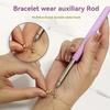 Stainless Help Wear Bracelet Tool Retractable Bracelet Fastener Helper  Watch Strap Helper