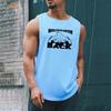 Muscleguys Îmbrăcăminte de gimnastică pentru bărbați Sport Tide Vestă pentru tineret Vară Subțire, cu uscare rapidă, Frumos Baschet, Tricou fără mâneci