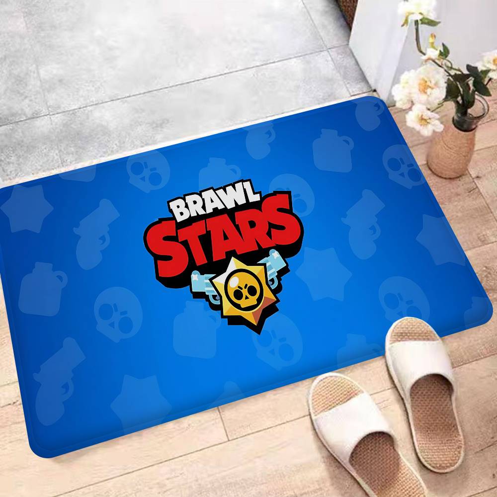 Strategy Game B-BRAWL STARS Floor Carpet Nordic Style Home Doormat Bathroom-Toilet Mats Bedroom Hotel Decor Mat