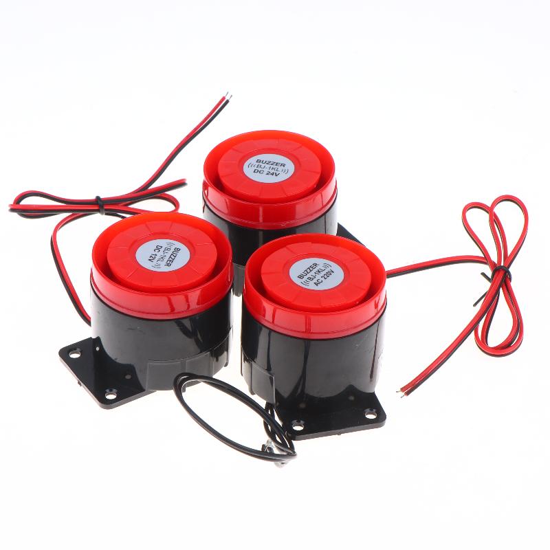 1Pcs High Decibel Sound And Light Alarm 12V 24V 220V Buzzer Anti-Theft Audio Electronic Horn Waterproof Dustproof