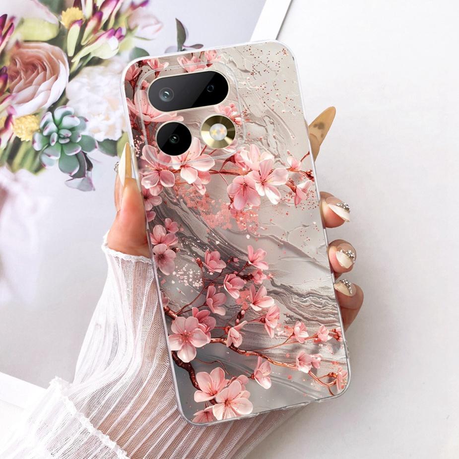 For Realme 16 Pro 5G Case RMX5121 Luxury Flowers Painted Cover Soft Slim Phone Case For Realme 16 Pro Plus Realme16 Pro+ 5G Bags