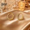 Stylish Earring Set 1 Pair Huggie Hoop Earrings for Women
