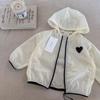 Kids Spring Summer Heart Hooded Sun Protection Jacket Thin Breathable Coat For Boys And Girls