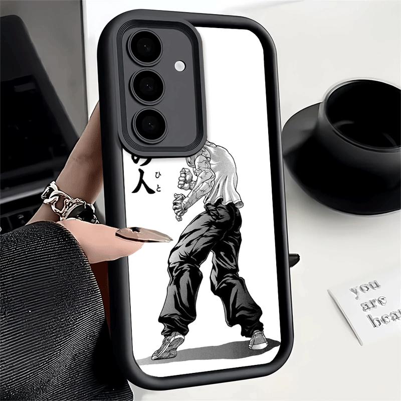 Phone Case for Samsung Galaxy A17 A16 A15 A14 A13 Baki the Grappler Anime A56 A36 A26 A55 A35 A25 A54 A34 A24 A53 A33 A23 A07 A0