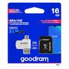 Karta pamięci microSDHC GOODRAM 16GB M1A4 UHS-I + Adapter