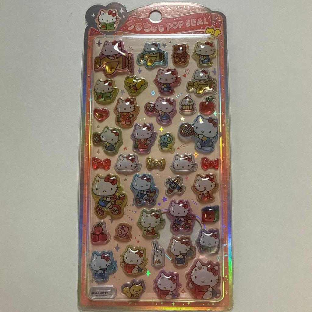 HELLO KITTY Hello Kitty Plump Sticker Uruchuru