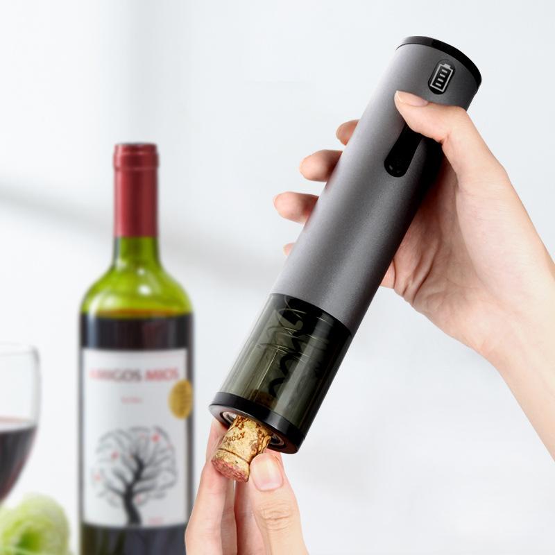 Electric Corkscrew Set Portable Wine Decanter Wine Pourer Red Wine Ware 4 Piece Gift Set Automatic Wine Driver