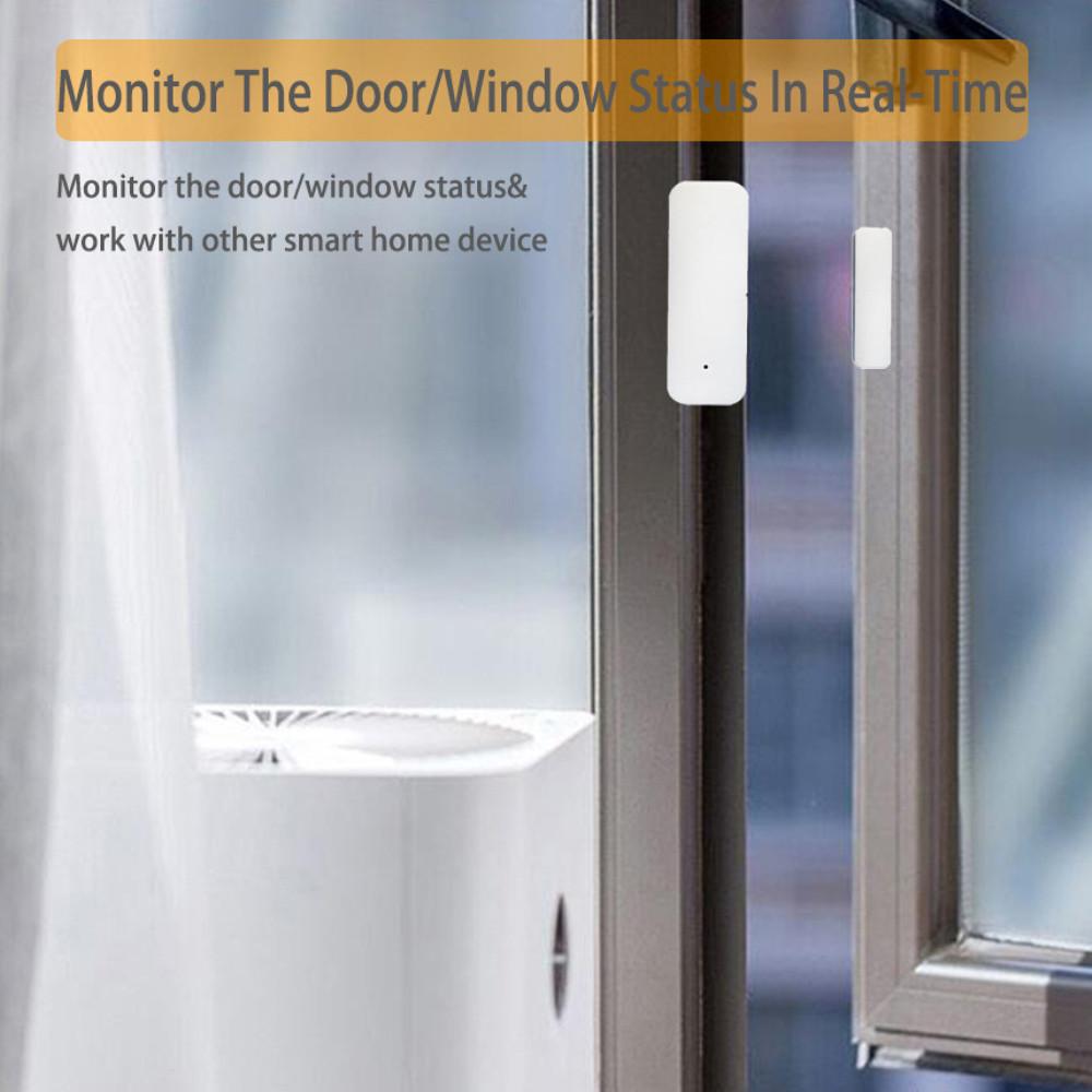 Smart WIFI Door Magnetic Alarm Detector Independent Magnetic Sensor
