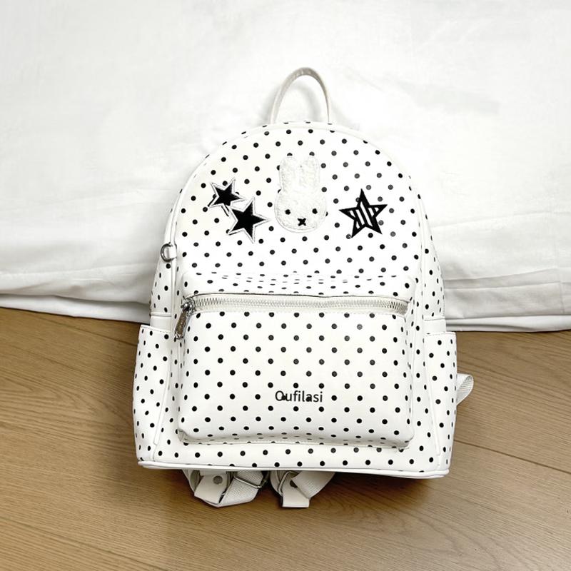 

Женский рюкзак OGAR Miffy в горошек