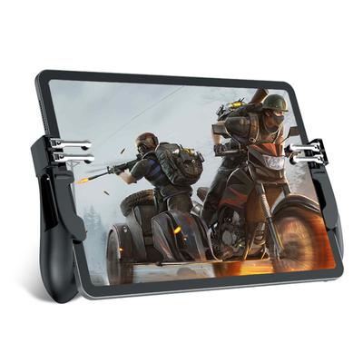 H11 6 Parmak Mobie Denetleyicisi Pubg Gamepad Tablet Için Uyumlu Tetik Kolu Taşınabilir Oyun Kavrama Kolları