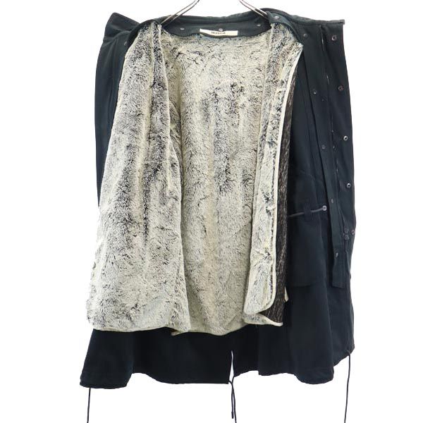 FACTOTUM With liner Mod coat 46 black Men's Used