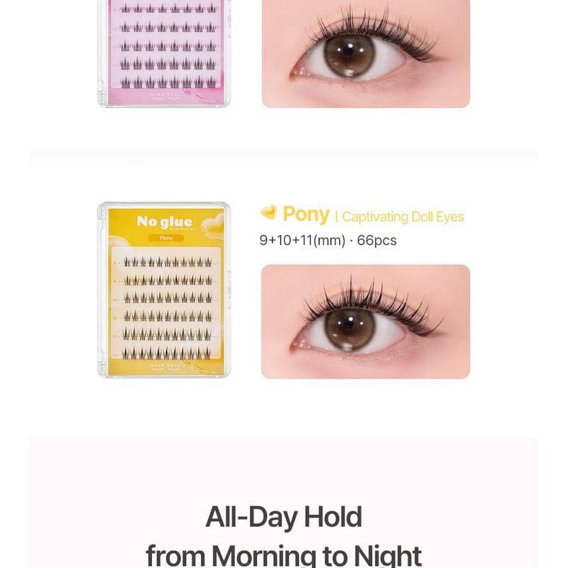 ccam bbak - No Glue Lash - 5 Types