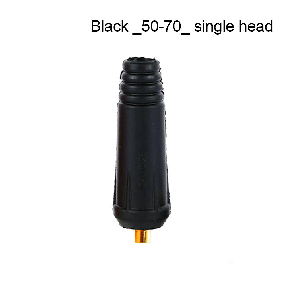 Europe Welding Machine Quick Fitting Male Cable Connector Socket Plug Adapter DKJ 10-25 35-50 50-70