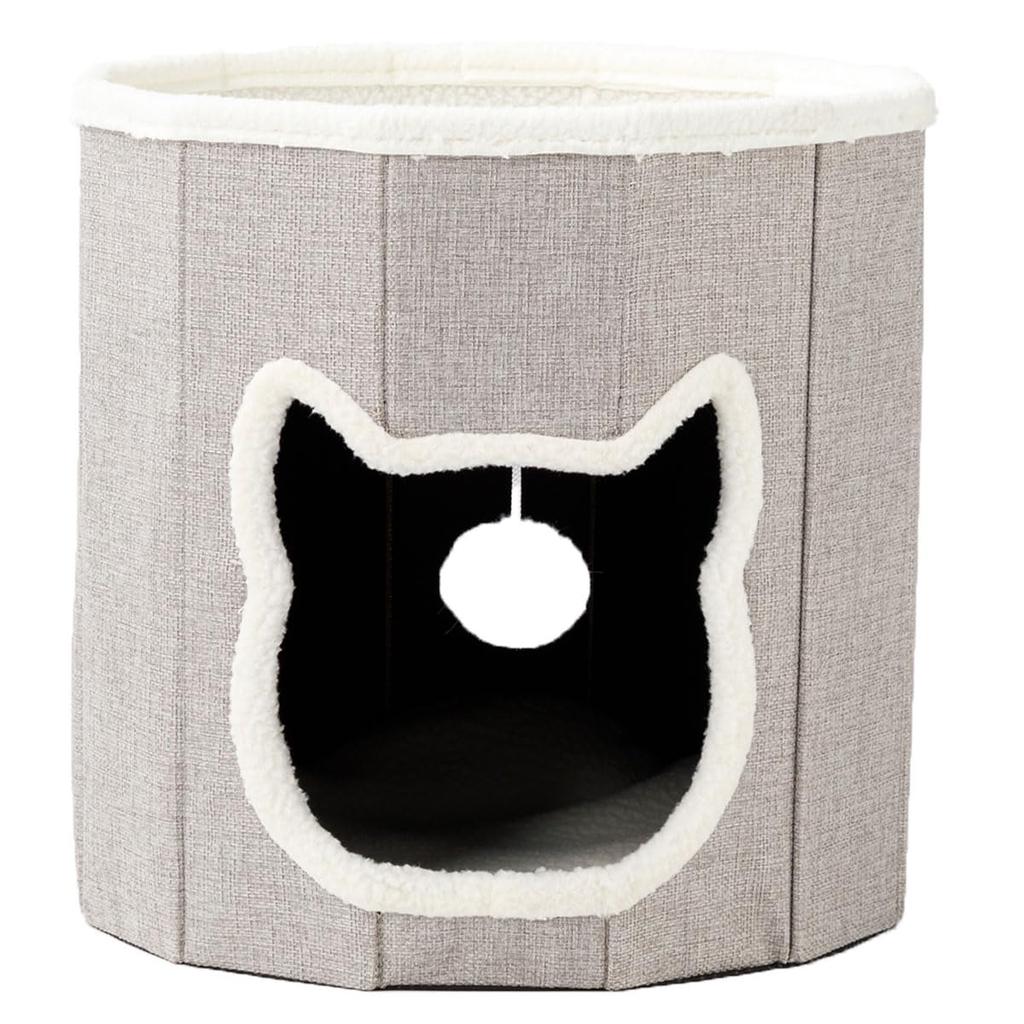 Nitori Folding Pet House, Small, Light Gray, PHDH25, 2113300019141