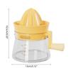 Leichtes manuelles Presswerkzeug Küche Kunststoff Manuelle Handpresse Entsafter Mixer für Nährstoffgetränke X3UC