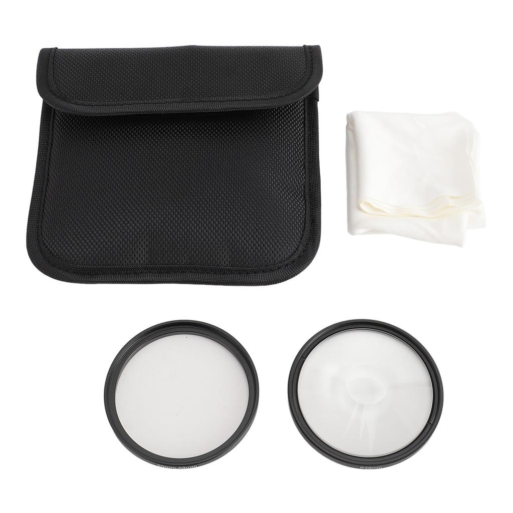 55mm Prisme Linse Tunnelsyn Forvrengt Virvelstrøm Virvel Prisme Vri Uskarphetseffekt Filter Kameraeffekt