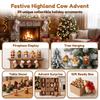 Cute Design Highland Cow Advent Calendar Ornaments Christmas Decorations Gift Advent Calendar  Xmas