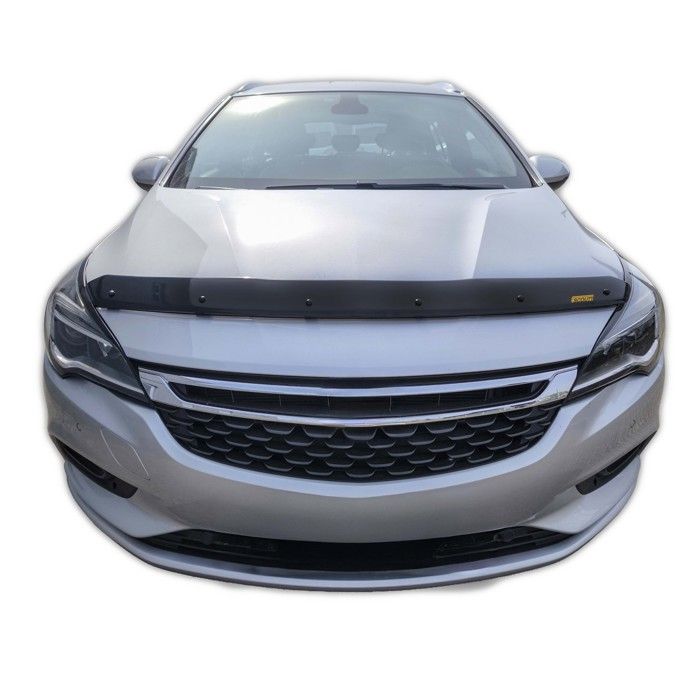SCOUTT | Bra Capot Déflecteur Protection Pour Opel Astra K 2015-2021, Aérodynamique, Assemblage Facile, Aucun perçage requis