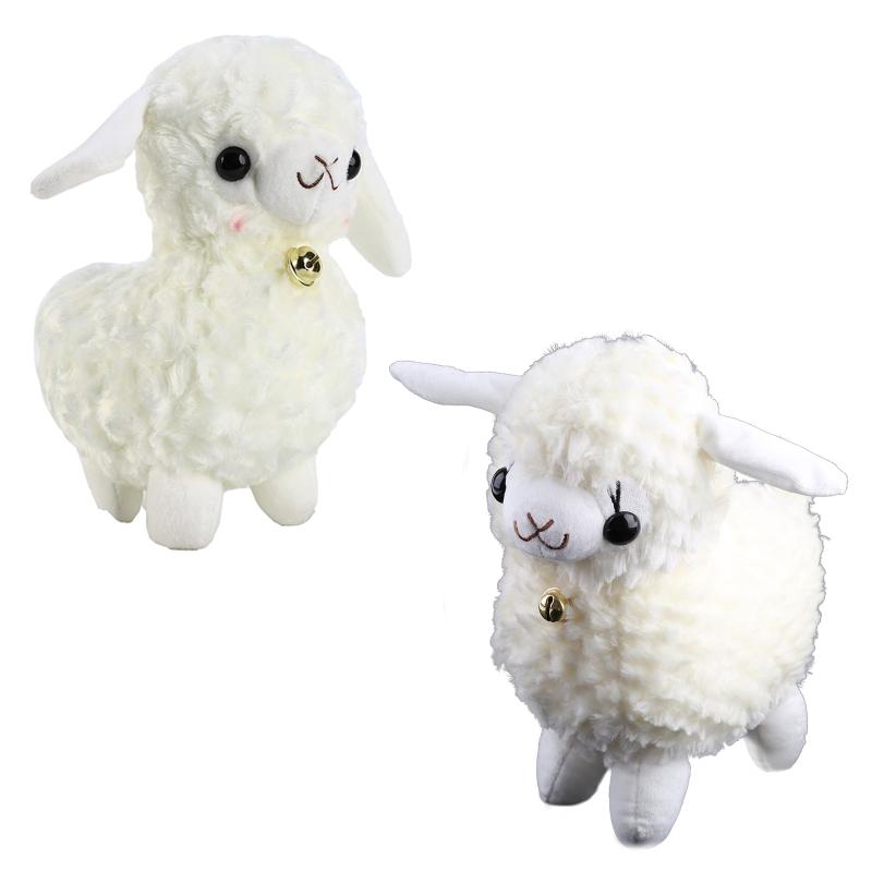 Kawaii Baby Goat Soft Plush toys Cute Goat for Doll Creative Cartoon Sheep for Doll Room Decorations Toys Christmas