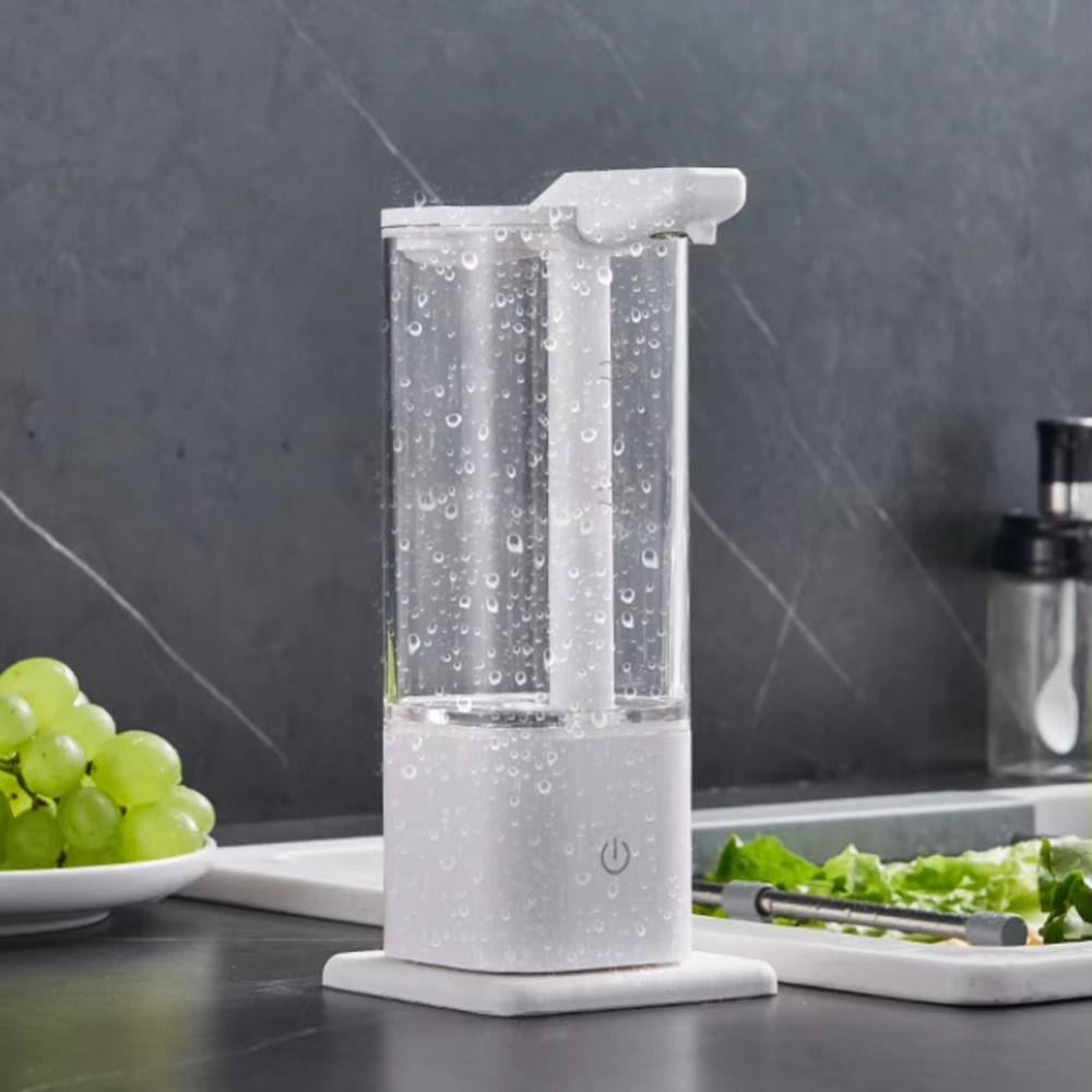 High Capacity Sensor Hand Sanitizer Machine Infrared Induction Smart Dish Soap Bottle  Sponge