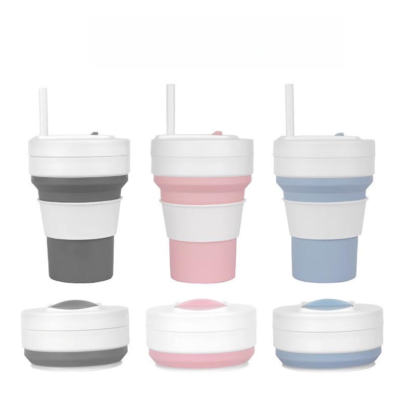 Portable Folding Straw Cup