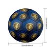 Leeds United Size 5 Football High Elastic Soccer Ball For Outdoor Competition Daily Training Play