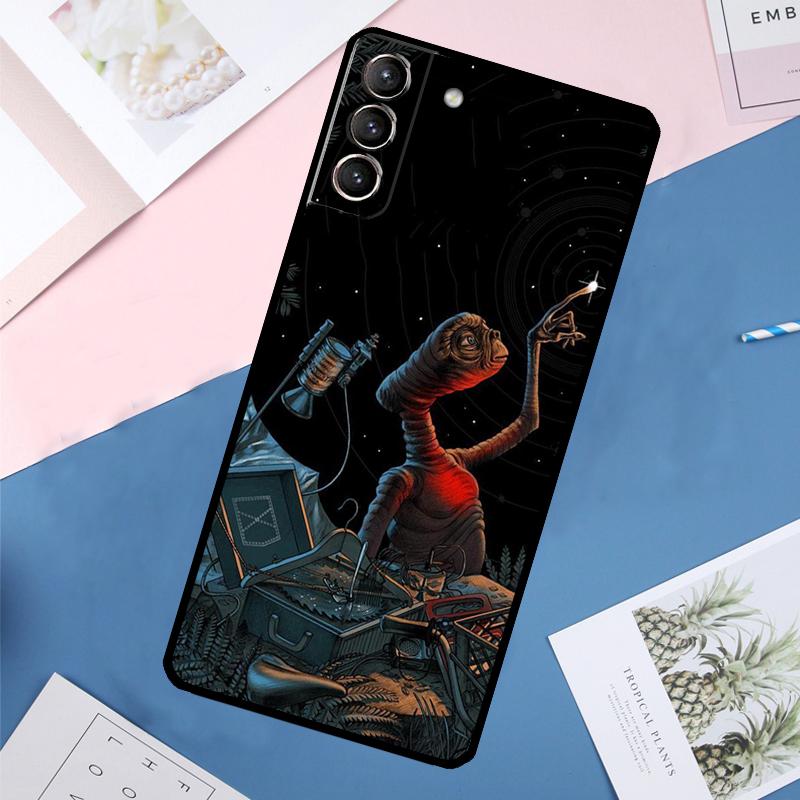 ET Movie Case For Samsung Galaxy S25 Ultra S21 S22 S23 S24 Ultra S9 S10 Plus S20 FE S25 FE Back Cover