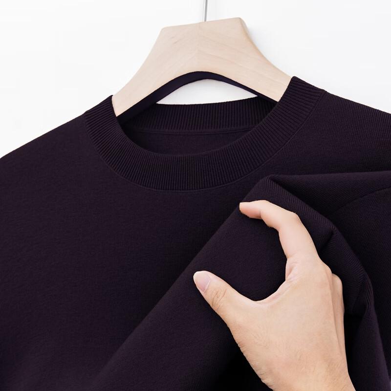 Yiliteng Men's Round Neck Pullover Sweater