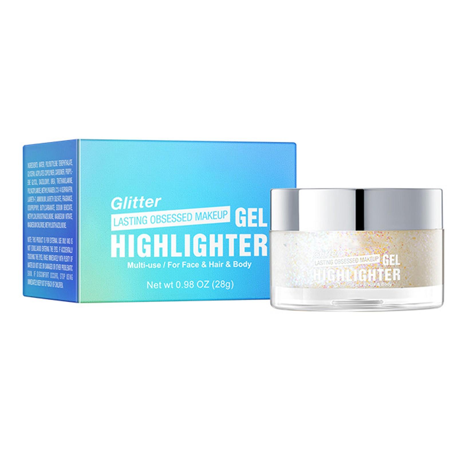 

Цветной хайлайтер-гель усиливает макияж для хайлайтинга лица Гель 28 г One Size