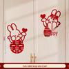 Wedding Room Decoration Set: Double Happiness Stickers for Bride and Groom Bedroom