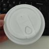 Pabei 400ml Double-Layer Kraft Insulated Disposable Coffee Cups with Lids