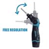 30W 0-400 ℃ Temperature Soldering Iron Solder Iron Stand for Soldering and Repair Rechargeable Cordless