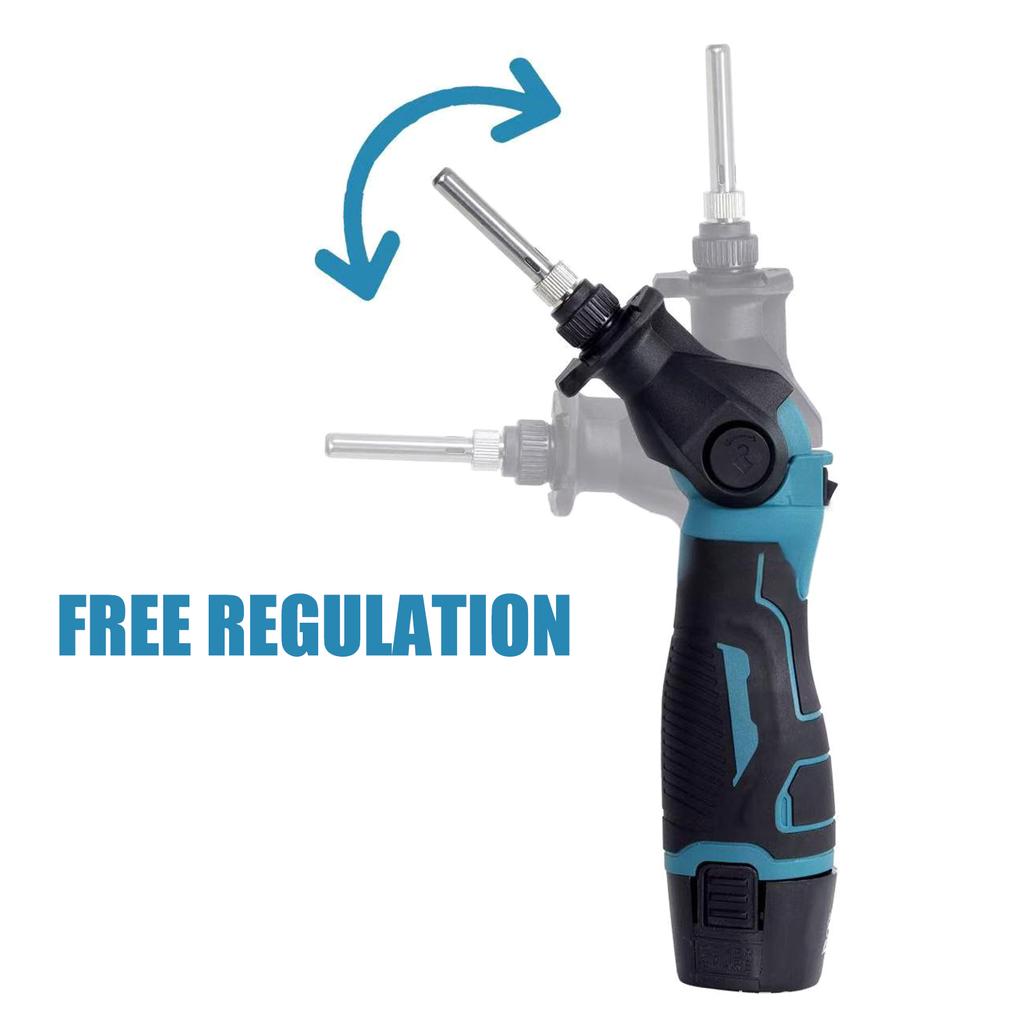 30W 0-400 ℃ Temperature Soldering Iron Solder Iron Stand for Soldering and Repair Rechargeable Cordless