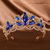 Sparkling Bridal Princess Crown Luxury Rhinestone Diadem Wedding Head Wear  Birthday Party
