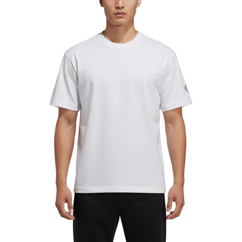 Adidas FOS Round Neck Pullover Sports Casual Short Sleeve T-Shirt Men Tops KS2436 S