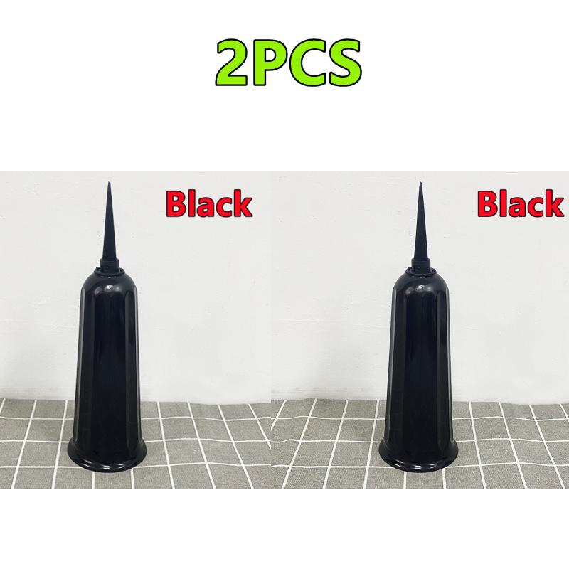 2/1PC Cemetery Vase with Spikes Plastic Floral Vase Holder for Gravestone Grave Yard Ground Outdoor Flower Marker Decorations