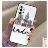 London Red Bus Big Ben Case For Samsung Galaxy A34 A54 A14 A06 A16 A26 A36 A56 A12 A32 A52 A13 A33 A53 A15 A35 A55