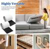 1Set/2Rolls 1/2/3meters Nylon Couch Cushion Non-Slip Grip Tape Adhesive Hook and Loop Strips for Fabric Outdoor Patio Cushions