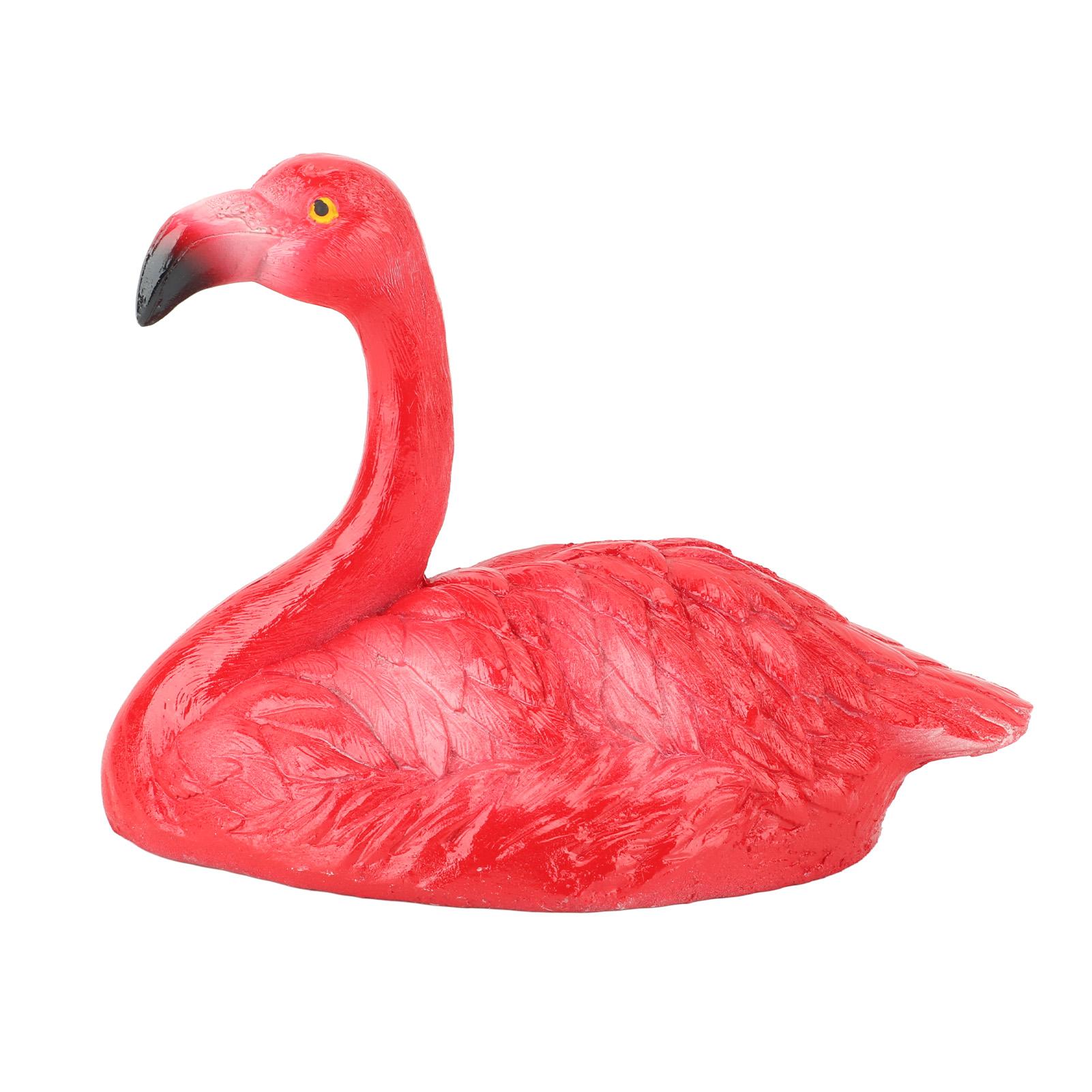 

Flamingo Decorations Floating Flamingo Ornaments for Fish Pond Fish Tank Backyard Patio Lawn Small Red Head Up Flamingo