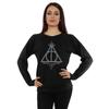 HARRY POTTER Womens/Ladies Deathly Hallows Cotton Sweatshirt