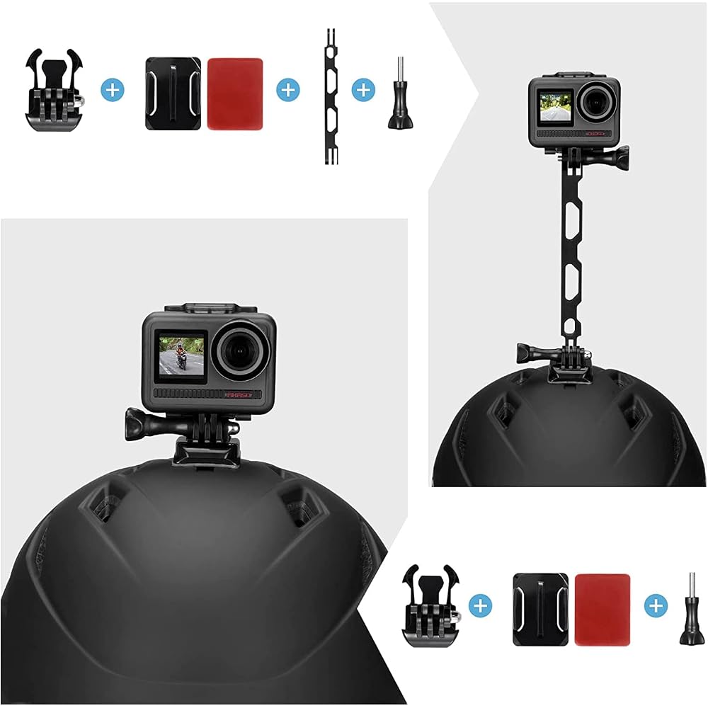 AKASO Action-Kamera Skateboard-Kit Kompatibel mit EK7000/EK7000 Pro/Brave 4/Brave 4 Pro/Brave 7 LE/Brave 7/Brave 8/V50X/V50 Pro/GoPro Hero 11 10 9 8