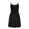 Women's Dance Slip Dresses Women's Black Moderate Short Skirt