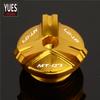 Motorcycle CNC Engine Oil Filler Cup Plug Cover Cap Screw For YAMAHA MT07 MT 07 2014 2015 2016 2017 2018