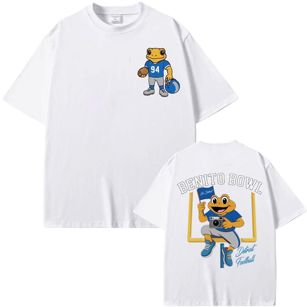 Rapper Bad Bunny Bowl Y2k 2026 Tour T-shirt Benito Bowl Clothing T Shirts Men's Women Harajuku Oversized Vintage Classic T Shirt